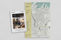 Auckland Pocket Guide Edition #1 opened to the map by Neat Places