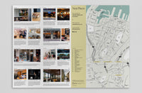 Auckland Pocket Guide Edition #1 full sheet, map side, by Neat Places