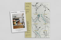 Central Otago Pocket Guide Edition #2 opened to the map by Neat Places