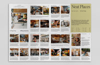 Central Otago Pocket Guide Edition #2 full sheet, listings side, by Neat Places