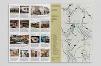 Central Otago Pocket Guide Edition #2 full sheet, map side, by Neat Places