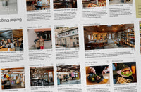 Close-up of listings in the Central Otago Pocket Guide Edition #2 by Neat Places