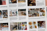 Close-up of listings in the Christchurch Pocket Guide Edition #38 by Neat Places