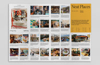 Dunedin Pocket Guide Edition #5 full sheet, listings side, by Neat Places