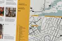 Close-up of the map in the Dunedin Pocket Guide Edition #5 by Neat Places