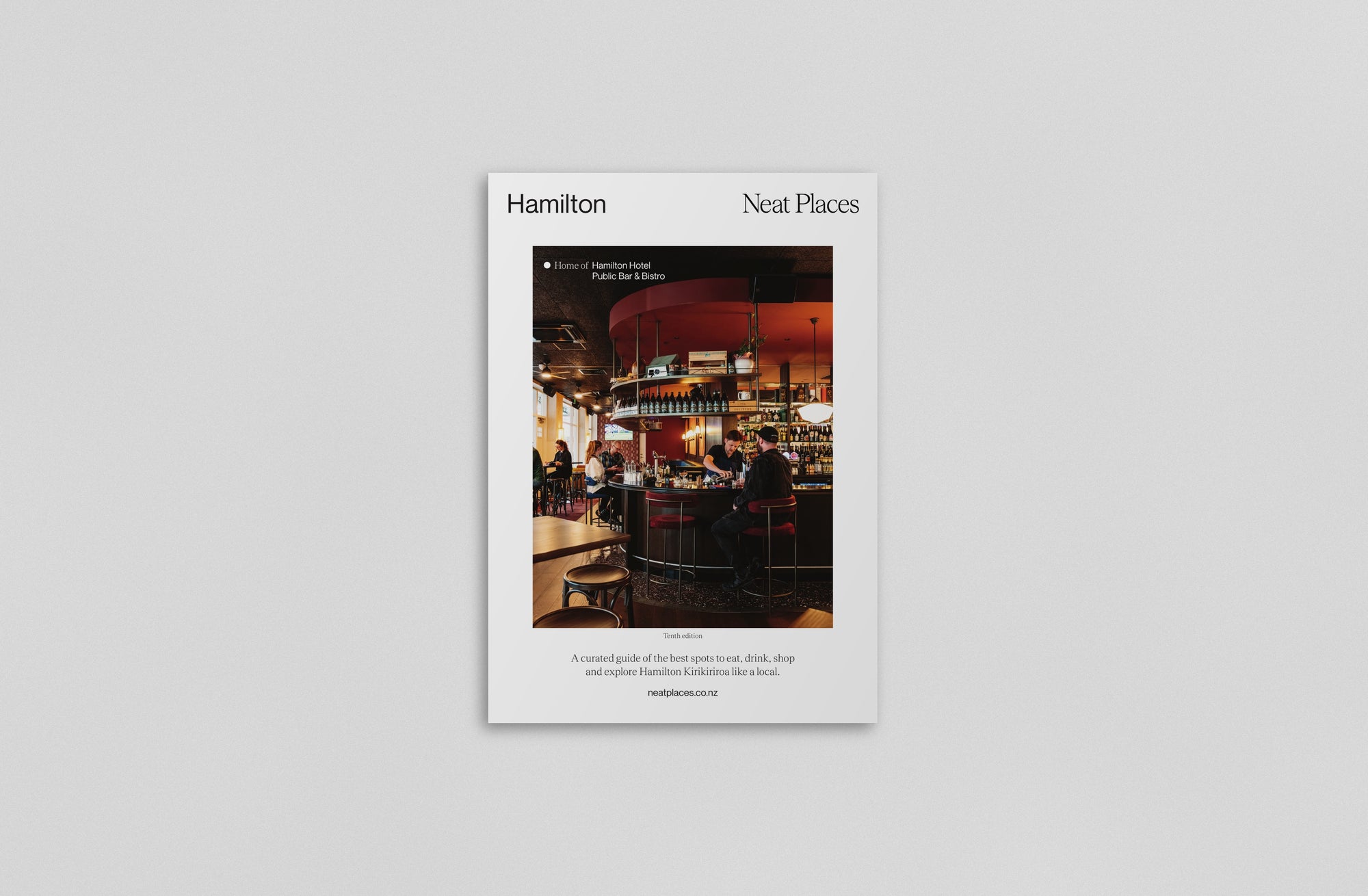 Hamilton Pocket Guide Edition #10 cover by Neat Places
