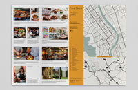 Hamilton Pocket Guide Edition #10 full sheet, map side, by Neat Places