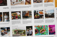 Close-up of listings in the Hamilton Pocket Guide Edition #10 by Neat Places
