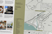 Close-up of the map in the Hutt Valley Pocket Guide Edition #3 by Neat Places