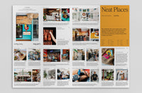 Lyall Bay Pocket Guide Edition #1 full sheet, listings side, by Neat Places