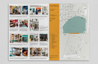 Lyall Bay Pocket Guide Edition #1 full sheet, map side, by Neat Places