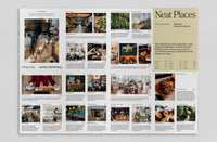 Palmerston North Pocket Guide Edition #3 full sheet, listings side, by Neat Places