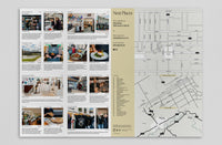 Palmerston North Pocket Guide Edition #3 full sheet, map side, by Neat Places
