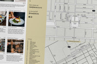 Close-up of the map in the Palmerston North Pocket Guide Edition #3 by Neat Places