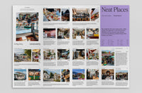 Queenstown Pocket Guide Edition #1 full sheet, listings side, by Neat Places