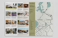 Wānaka Pocket Guide Edition #9 full sheet, map side, by Neat Places