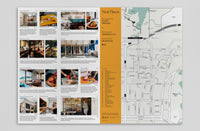 Wellington Pocket Guide Edition #19 full sheet, map side, by Neat Places