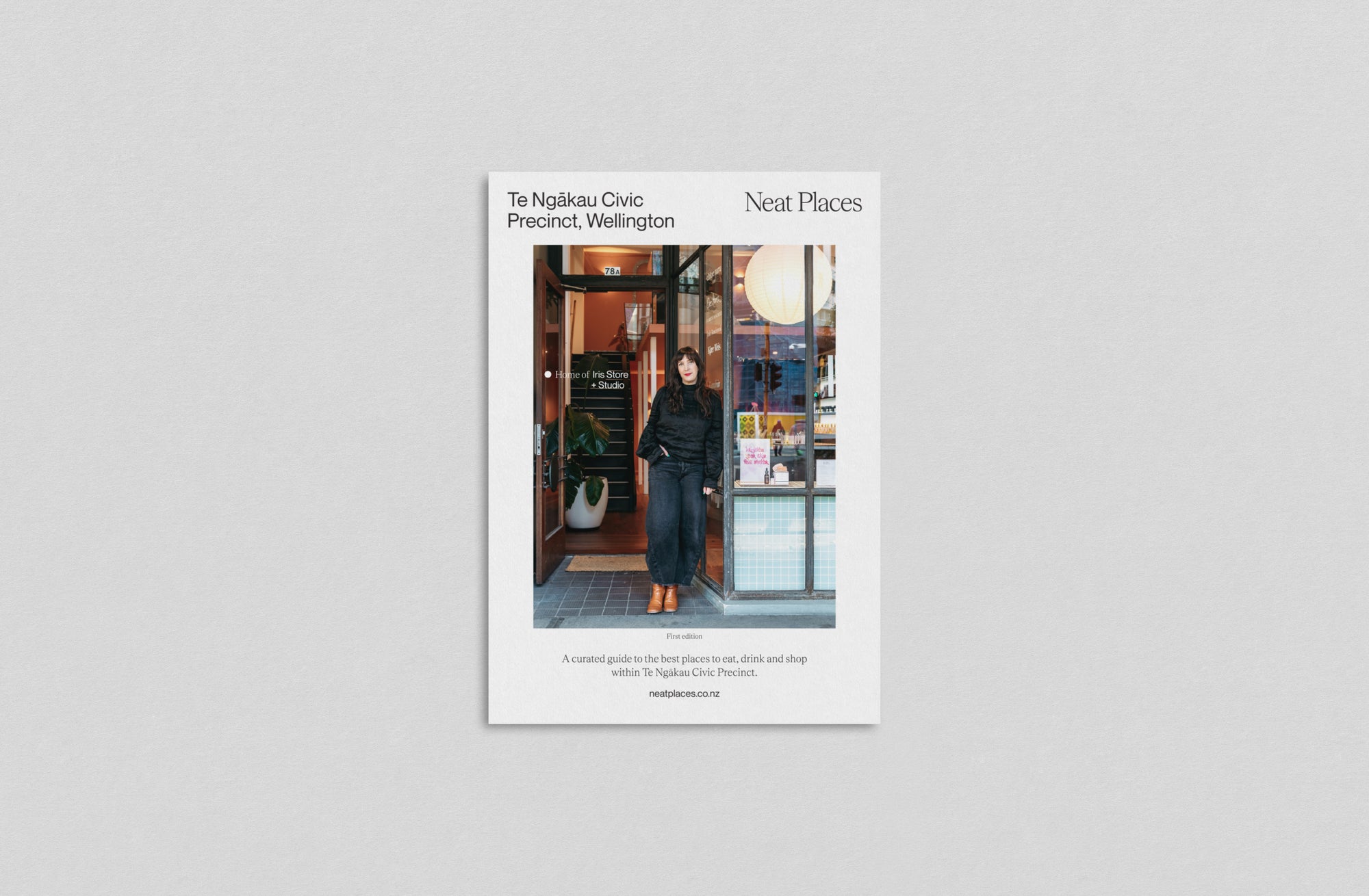 Te Ngākau Civic Precinct, Wellington Pocket Guide Edition #1 cover by Neat Places