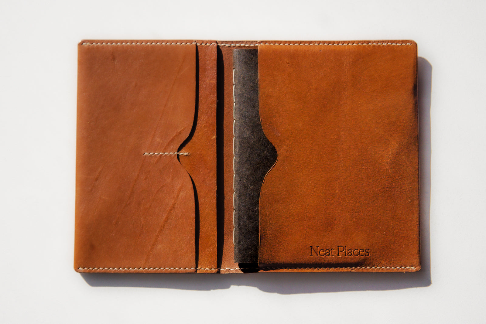 Sonder Leather x Neat Places Travel Wallet